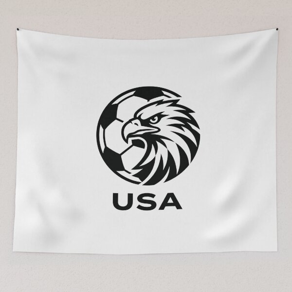 Item preview, USA Soccer Eagle Premium Minimalist World Cup Sticker designed and sold by Mr-wow.