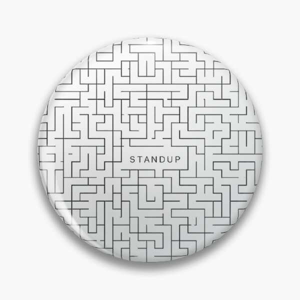 Item preview, Daily Standup Maze Funny Corporate Burnout Quote designed and sold by PixelPublishing.