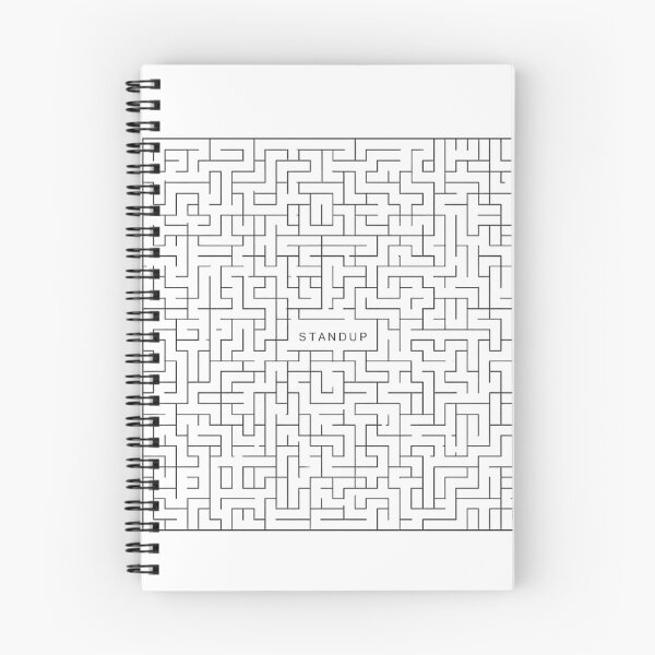 Item preview, Daily Standup Maze Funny Corporate Burnout Quote designed and sold by PixelPublishing.