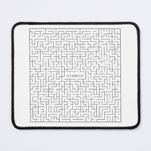 Item preview, Daily Standup Maze Funny Corporate Burnout Quote designed and sold by PixelPublishing.