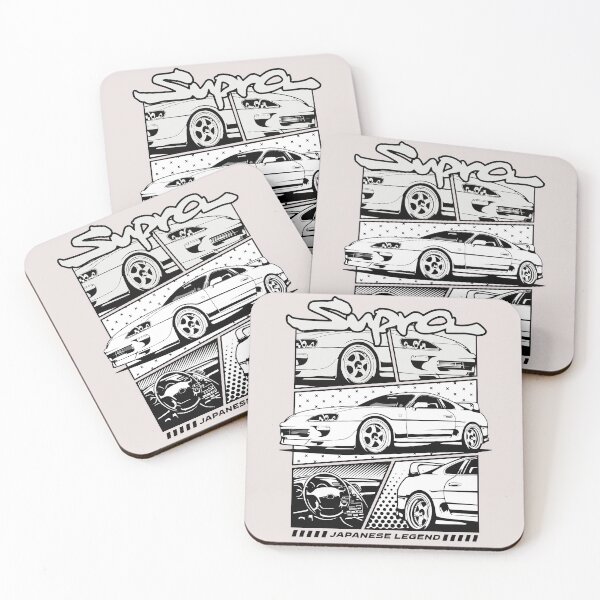 Item preview, Vintage Classic Car Supra Japonese Legend Art designed and sold by PrintCarClub.