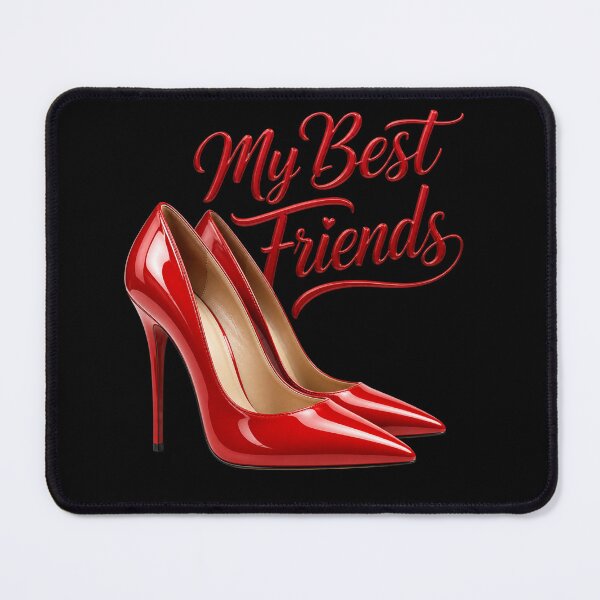 Item preview, My Best Friends – Stylish Red High Heels Design designed and sold by MargaretaArt.