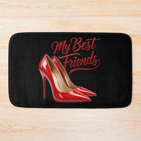 Item preview, My Best Friends – Stylish Red High Heels Design  designed and sold by MargaretaArt.