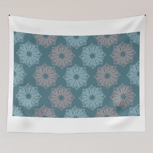 Item preview, floral seamless pattern designed and sold by Line-Aura.