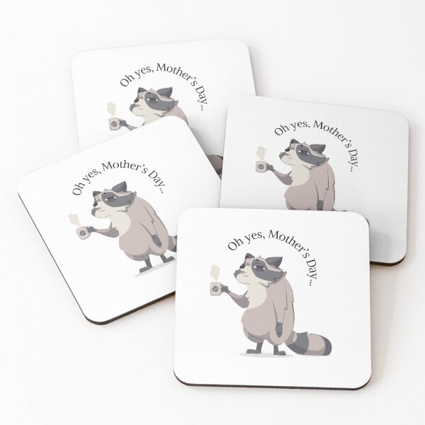 Item preview, Funny animal with coffee  designed and sold by zuczekgti.