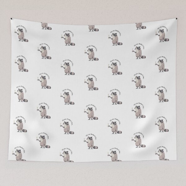Item preview, Funny animal with coffee  designed and sold by zuczekgti.