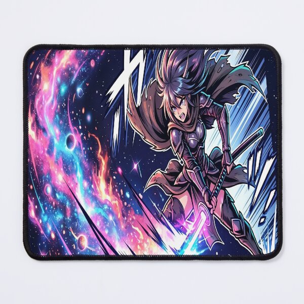 Item preview, Cosmic Nebula Slash Anime Warrior designed and sold by N.Caires Design.