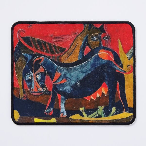 Item preview, Rufino Tamayo (14) - Vibrant Modernist Artwork Inspired by Rufino Tamayo | Colorful Expressionist Art Print Best Artist designed and sold by CleoniqueH.