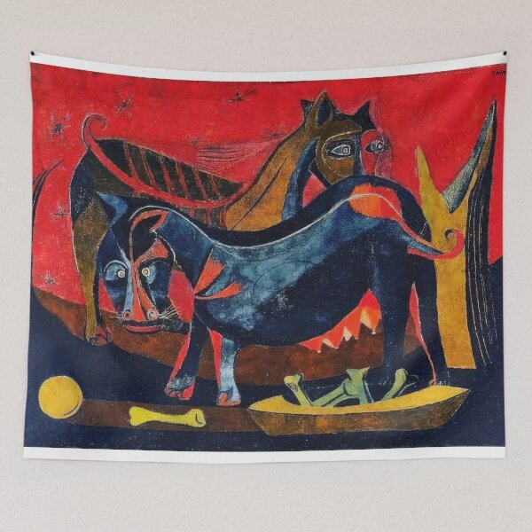 Item preview, Rufino Tamayo (14) - Vibrant Modernist Artwork Inspired by Rufino Tamayo | Colorful Expressionist Art Print Best Artist  designed and sold by CleoniqueH.