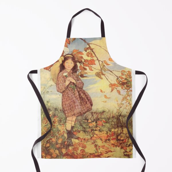 Item preview, Autumn by Jessie Wilcox Smith - Vintage Art designed and sold by RickE.