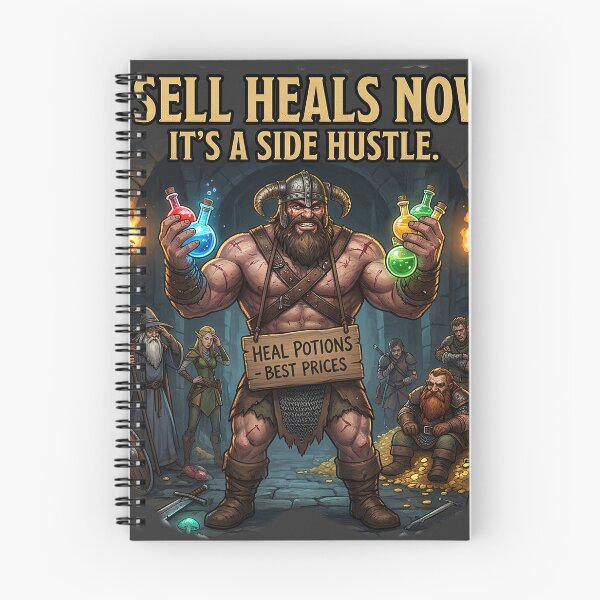 Item preview, Barbarian Side Hustle: Potion Sales & Profit designed and sold by MagicTony.