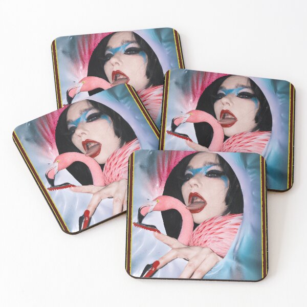 Item preview, Avant-Garde Flamingo: Björk Retro Tarot designed and sold by y2kponyclub.