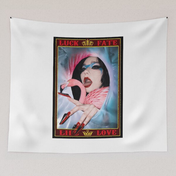 Item preview, Avant-Garde Flamingo: Björk Retro Tarot designed and sold by y2kponyclub.