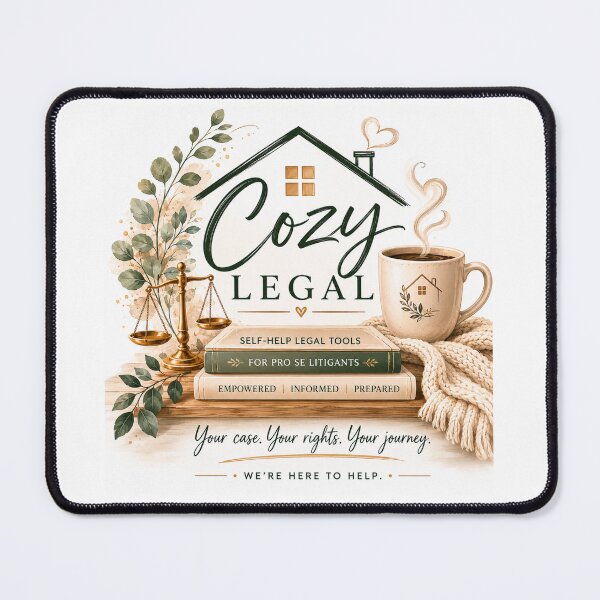 Item preview, Cozy Legal Cute Design - White designed and sold by Cozy Legal.