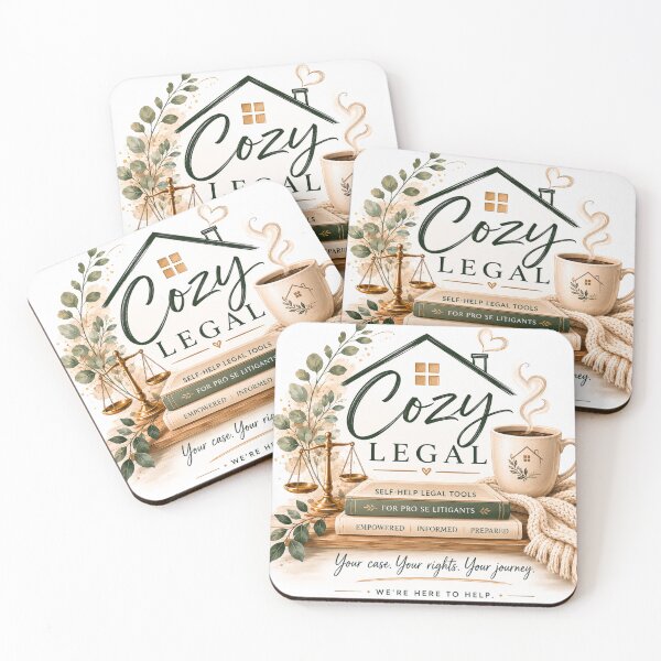Item preview, Cozy Legal Cute Design - White designed and sold by Cozy Legal.