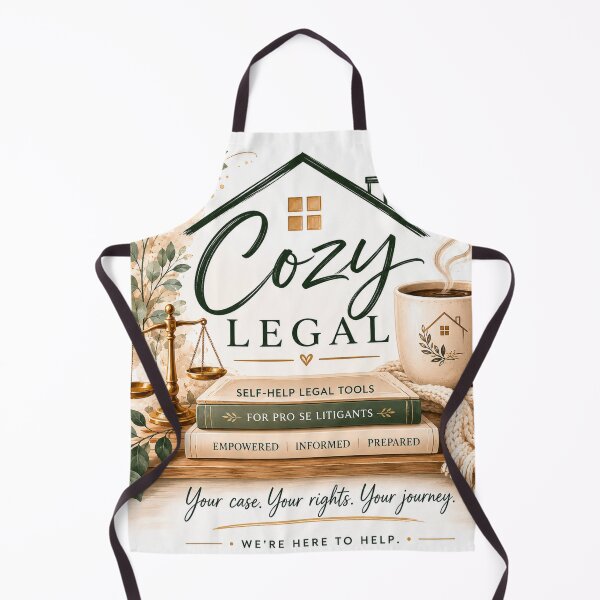 Item preview, Cozy Legal Cute Design - White designed and sold by Cozy Legal.