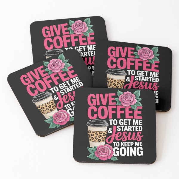 Item preview, Give Coffee to get me started & Jesus to keep me going designed and sold by jkrphoto.