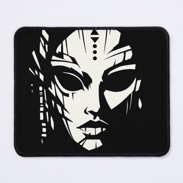 Item preview, Tribal Mask Face Art - Abstract Warrior Mask Graphic designed and sold by JonelCrafts.