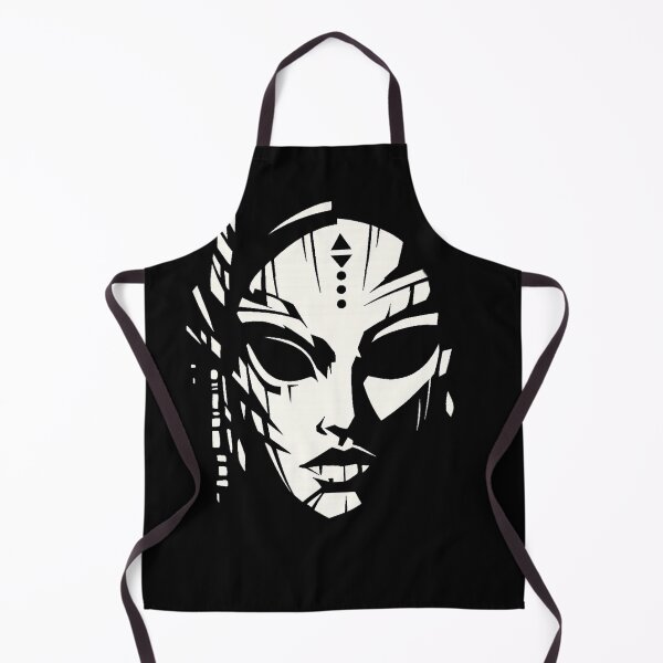 Item preview, Tribal Mask Face Art - Abstract Warrior Mask Graphic designed and sold by JonelCrafts.