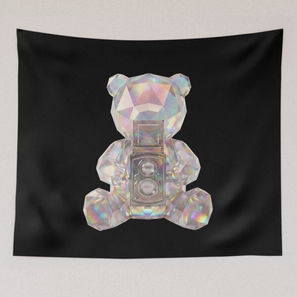 Item preview, Iridescent Crystal Bear Photographer Art designed and sold by Pan-Mello.