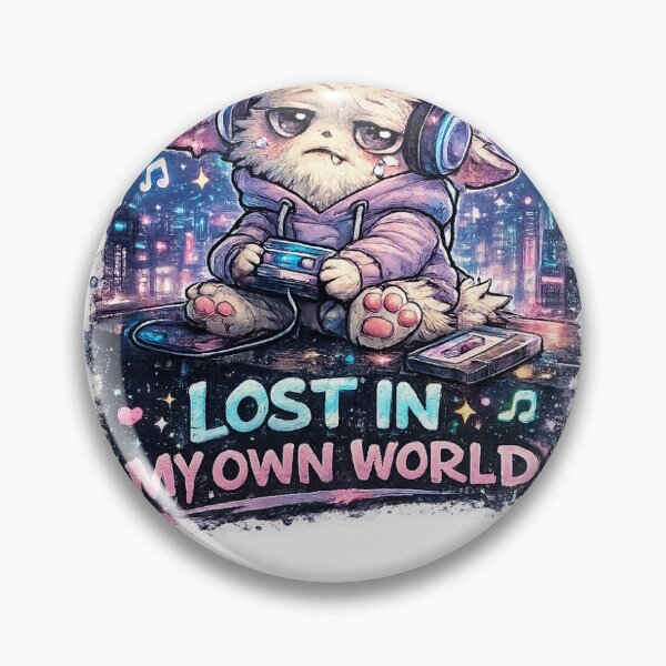 Item preview, LOST IN MY OWN WORLD designed and sold by Wander Pop Studio.