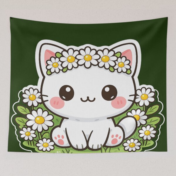 Item preview, Daisy Crown Kitten designed and sold by PMestore.