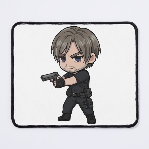 Item preview, Chibi Leon Scott Kennedy | Resident Evil Requiem designed and sold by stickershopsss.
