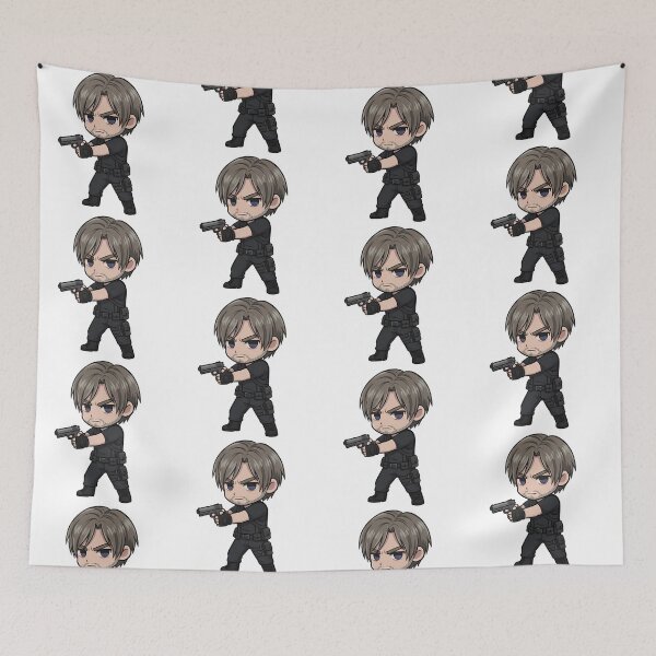 Item preview, Chibi Leon Scott Kennedy | Resident Evil Requiem designed and sold by stickershopsss.