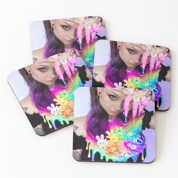 Item preview, Psychedelic Kawaii Goth: Zheani Alternative Pop Art  designed and sold by y2kponyclub.