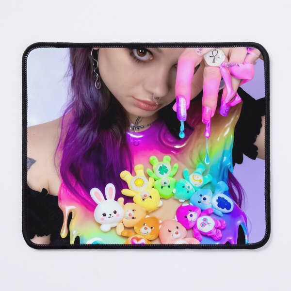 Item preview, Psychedelic Kawaii Goth: Zheani Alternative Pop Art  designed and sold by y2kponyclub.