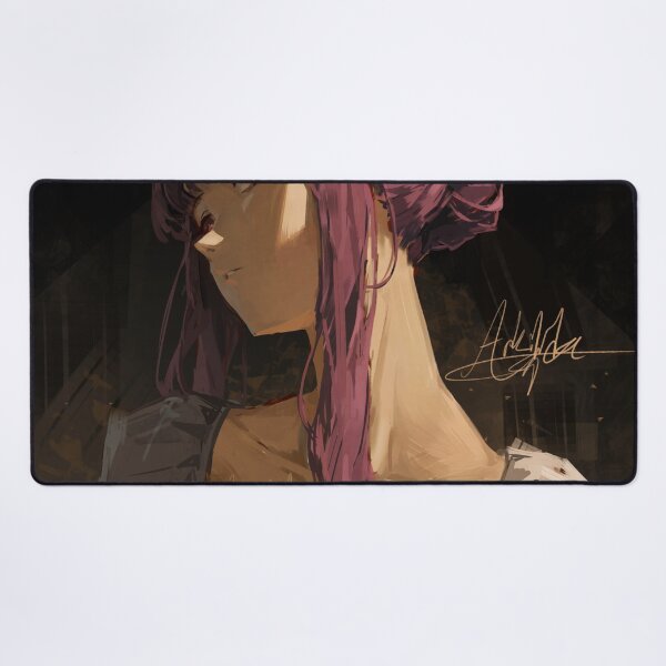 Item preview, Mystical Pink Haired Anime Portrait Digital Painting designed and sold by MatDeskBlue.