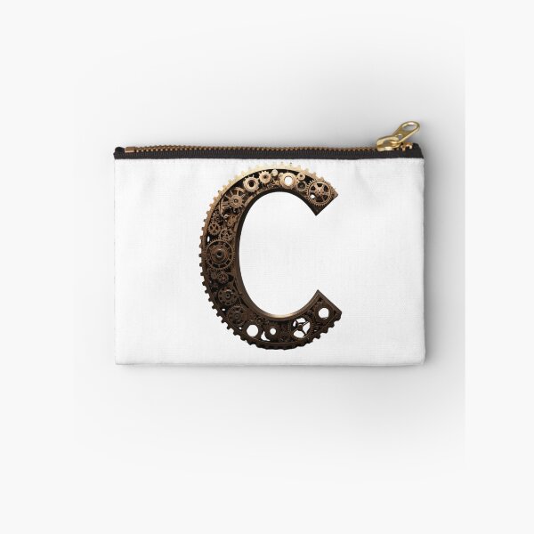 Item preview, C Letter Gear Design | Industrial Mechanical Monogram | Engineering Art designed and sold by Baby Adee Collective.