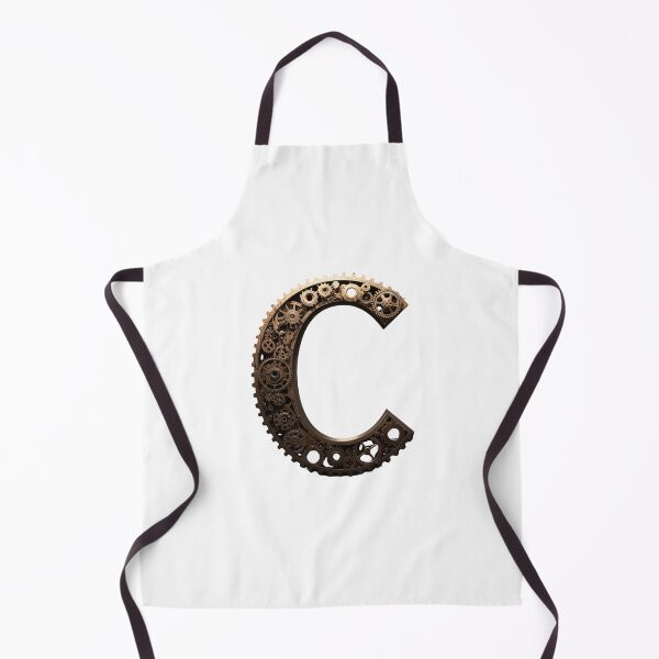 Item preview, C Letter Gear Design | Industrial Mechanical Monogram | Engineering Art designed and sold by Baby Adee Collective.