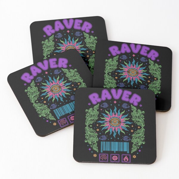 Item preview, Raver Hippie Music Trippy Rave Goa Trance designed and sold by LuminOrb.