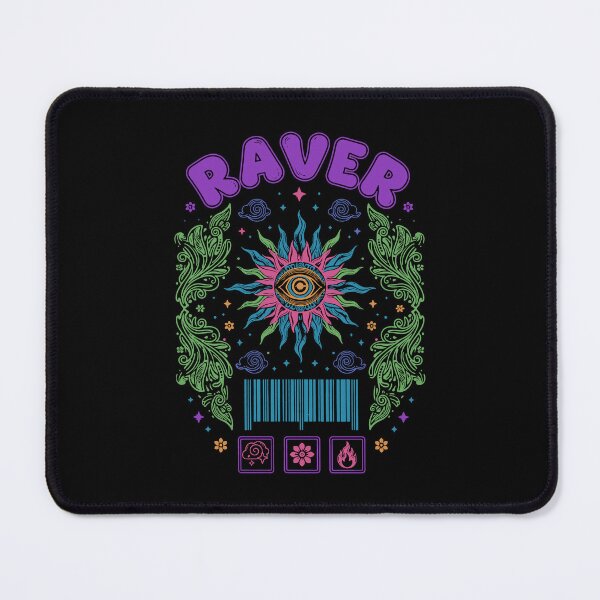 Item preview, Raver Hippie Music Trippy Rave Goa Trance designed and sold by LuminOrb.