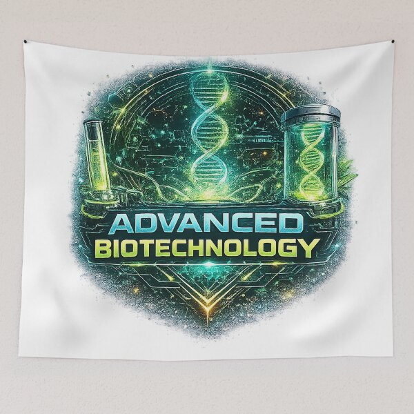 Item preview, Advanced Biotechnology – Futuristic DNA Science & Innovation Design designed and sold by ROHIT GUPTA.