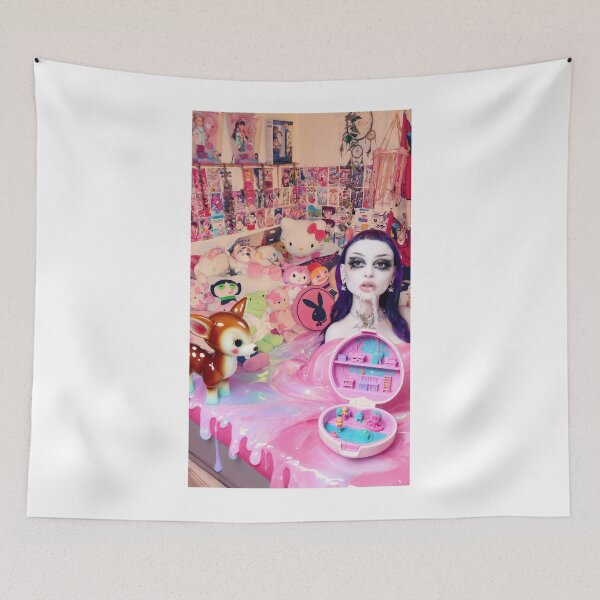 Item preview, Zheani Aesthetic Dollhouse - Y2K Dark Coquette Art designed and sold by y2kponyclub.