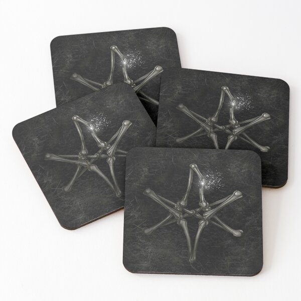 Item preview, Diamond Bone Hexagram designed and sold by crookdhourglass.