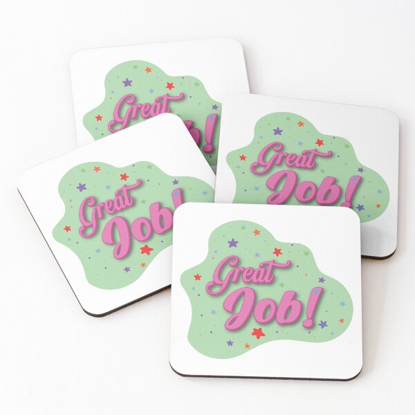 Item preview, Cute Positive Affirmation Great Job Sticker designed and sold by IndiePoppySeeds.