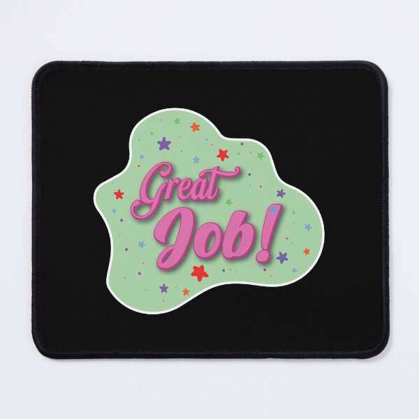 Item preview, Cute Positive Affirmation Great Job Sticker designed and sold by IndiePoppySeeds.