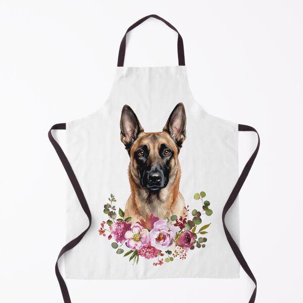 Item preview, Watercolor Belgian Malinois designed and sold by Liededrom..