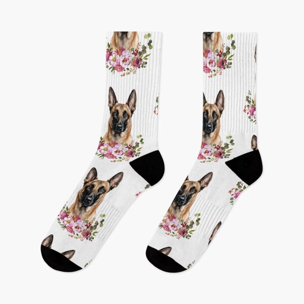 Item preview, Watercolor Belgian Malinois designed and sold by Liededrom..