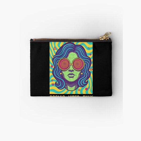 Item preview, trippy festival hippie rave COSMIC VIBES ONLY designed and sold by LuminOrb.