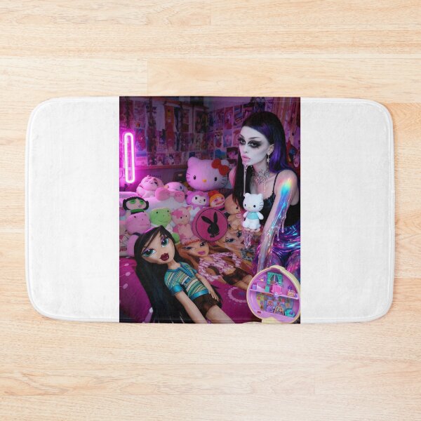 Item preview, Zheani Bratz Dollcore Art - Y2K Cyber Goth Pink designed and sold by y2kponyclub.