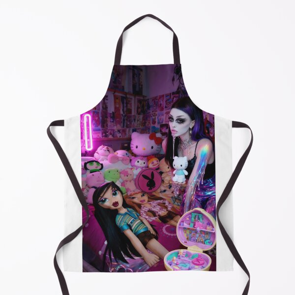 Item preview, Zheani Bratz Dollcore Art - Y2K Cyber Goth Pink designed and sold by y2kponyclub.