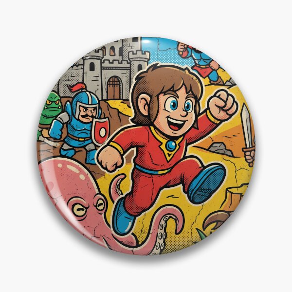Item preview, Alex Kidd Alex Kidd Gaming Graphic Tee designed and sold by Senpaiwaves.