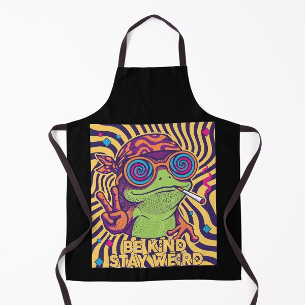 Item preview, trippy festival hippie Be Kind Stay Weird designed and sold by LuminOrb.