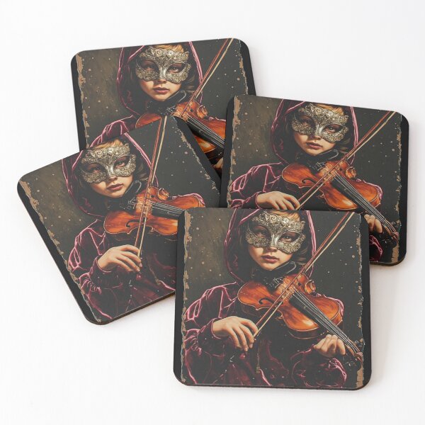 Item preview, The Masquerade Violinist designed and sold by halibutgoatramb.