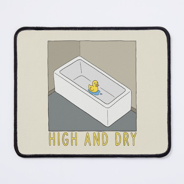 Item preview, High and Dry - Lonely Rubber Duck in Bathtub designed and sold by Regal Rev.