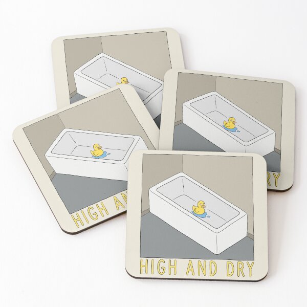 Item preview, High and Dry - Lonely Rubber Duck in Bathtub designed and sold by Regal Rev.